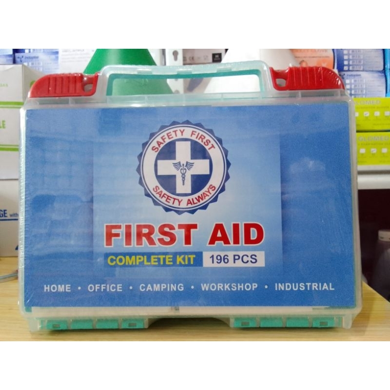 FIRST AID COMPLETE KIT 196 pcs | Shopee Philippines