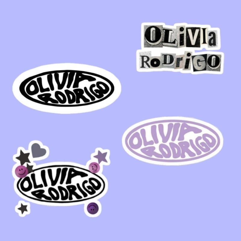 Olivia Rodrigo Logo Sticker | waterproof vinyl zk | Shopee Philippines