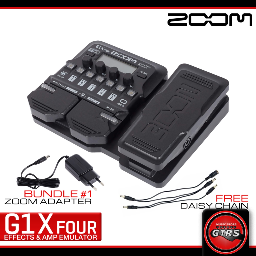 Zoom G1X Four Guitar Multi Effects Pedal Shopee Philippines