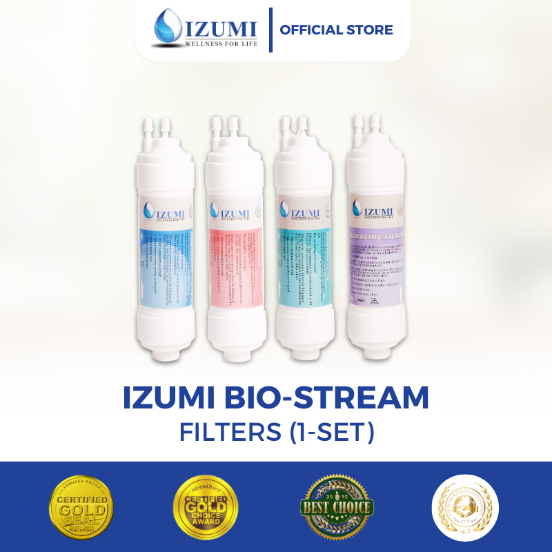 IZUMI 4 Stage Water Filter Set BioStream Shopee Philippines