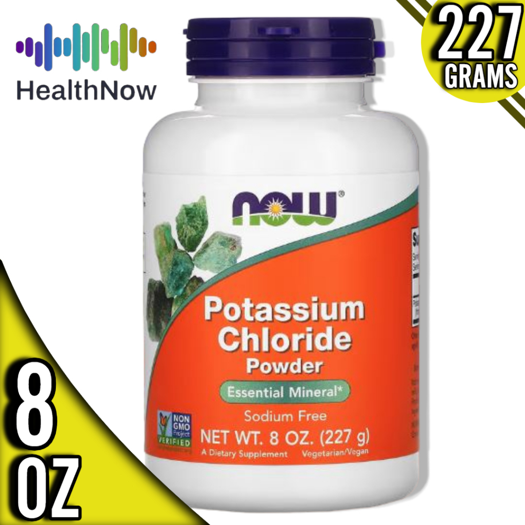 Now Foods Potassium Chloride Powder 8 Oz 227 G Shopee Philippines