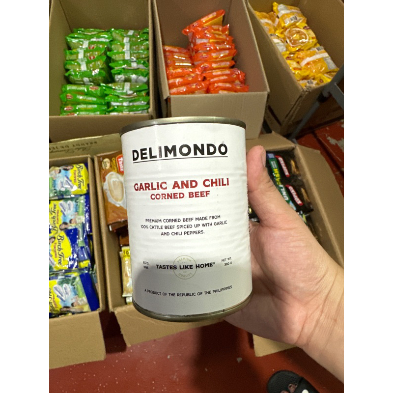 DELIMONDO CORNED BEEF (360g) Shopee Philippines
