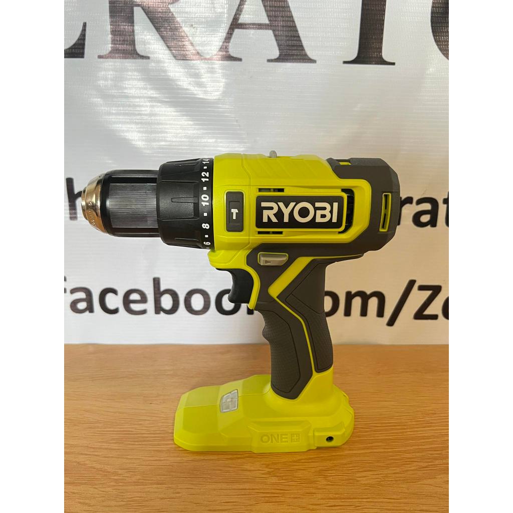 RYOBI 18V ONE+ Lithium-Ion Cordless 1/2-inch Hammer Drill/Driver (Tool ...