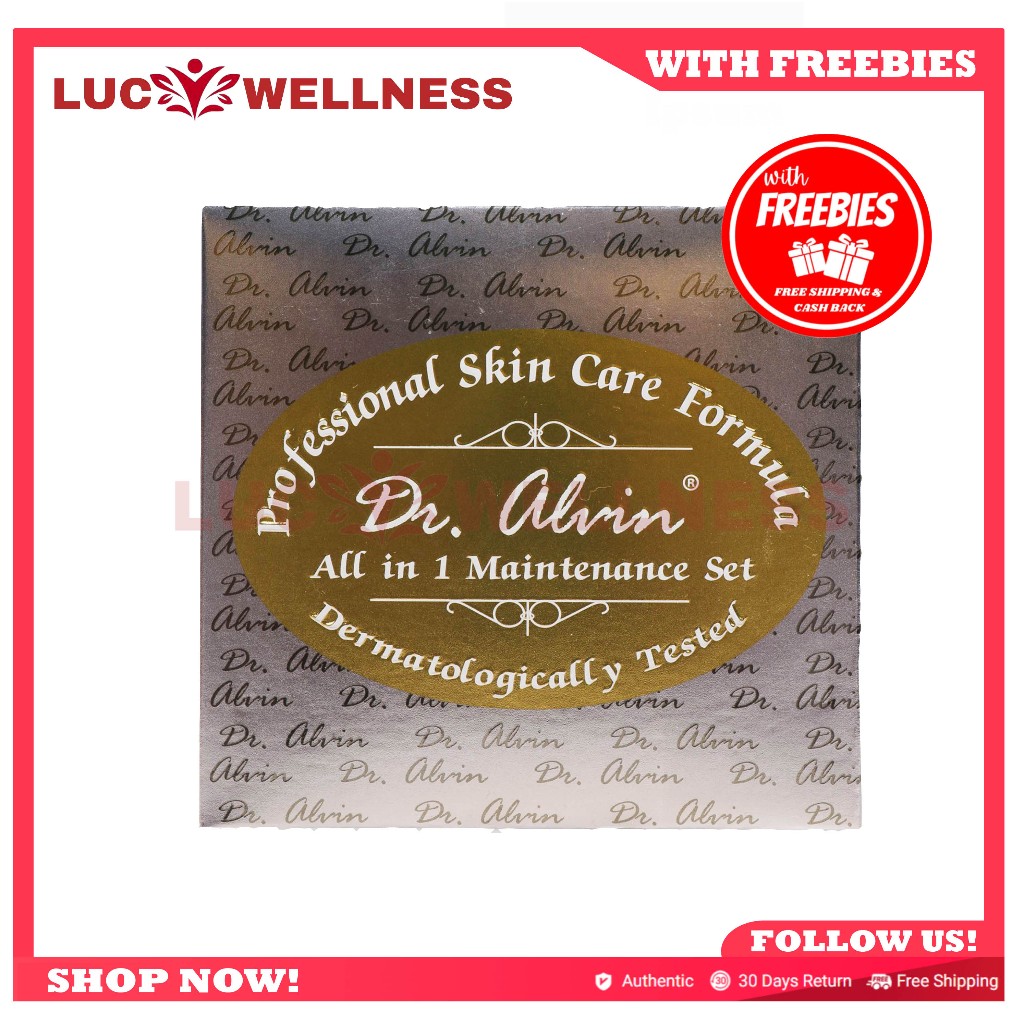 Dr. Alvin Professional Skin Care Formula (MAINTENANCE SET) Shopee