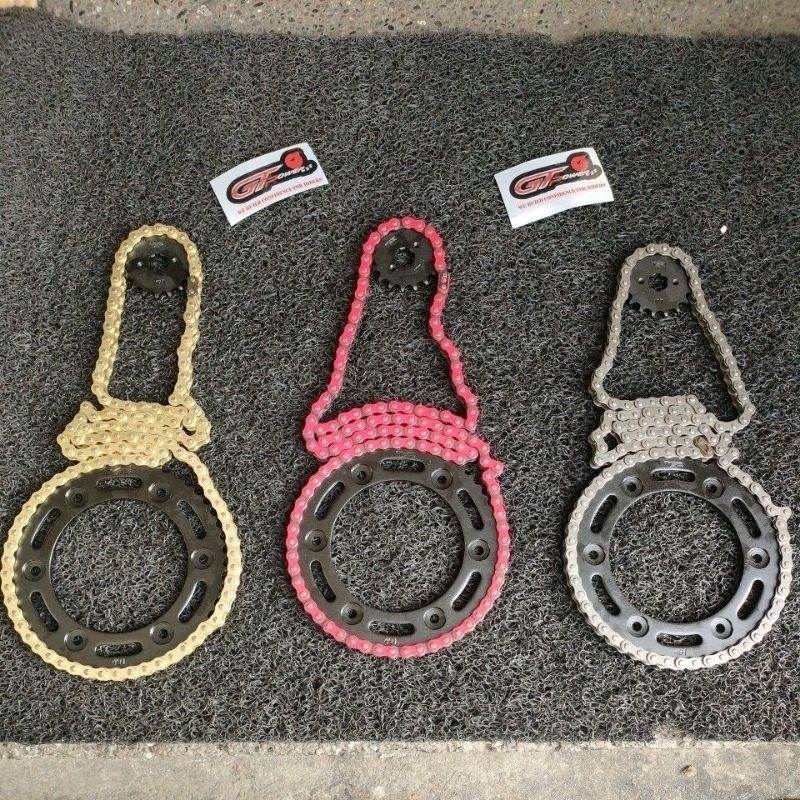 xrm 125 sprocket size