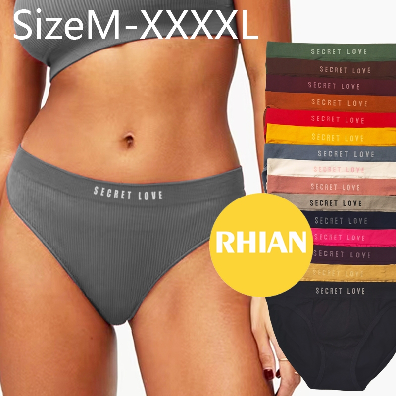 Rhian V shape sexy panty for ladys cotton women briefs plus size bikini  derwear LowRise Lingerie