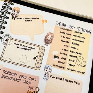 Slambook (slumbook, autograph notebook, Q&A notebook for kids, teens ...