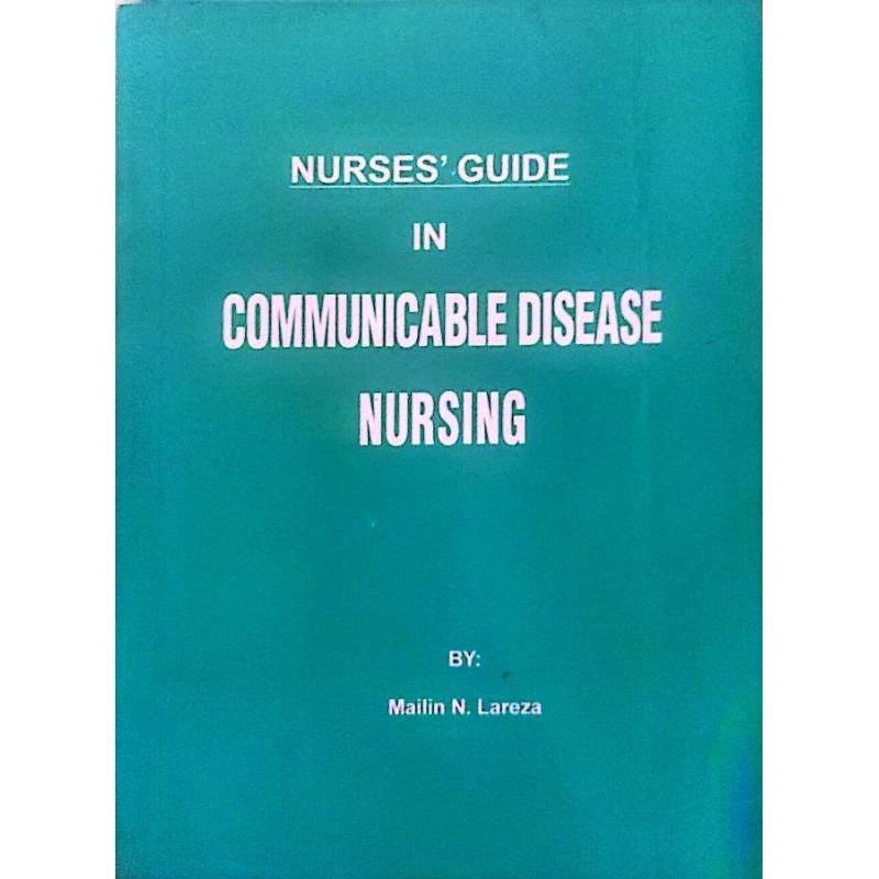 Communicable Disease Nursing Book Shopee Philippines