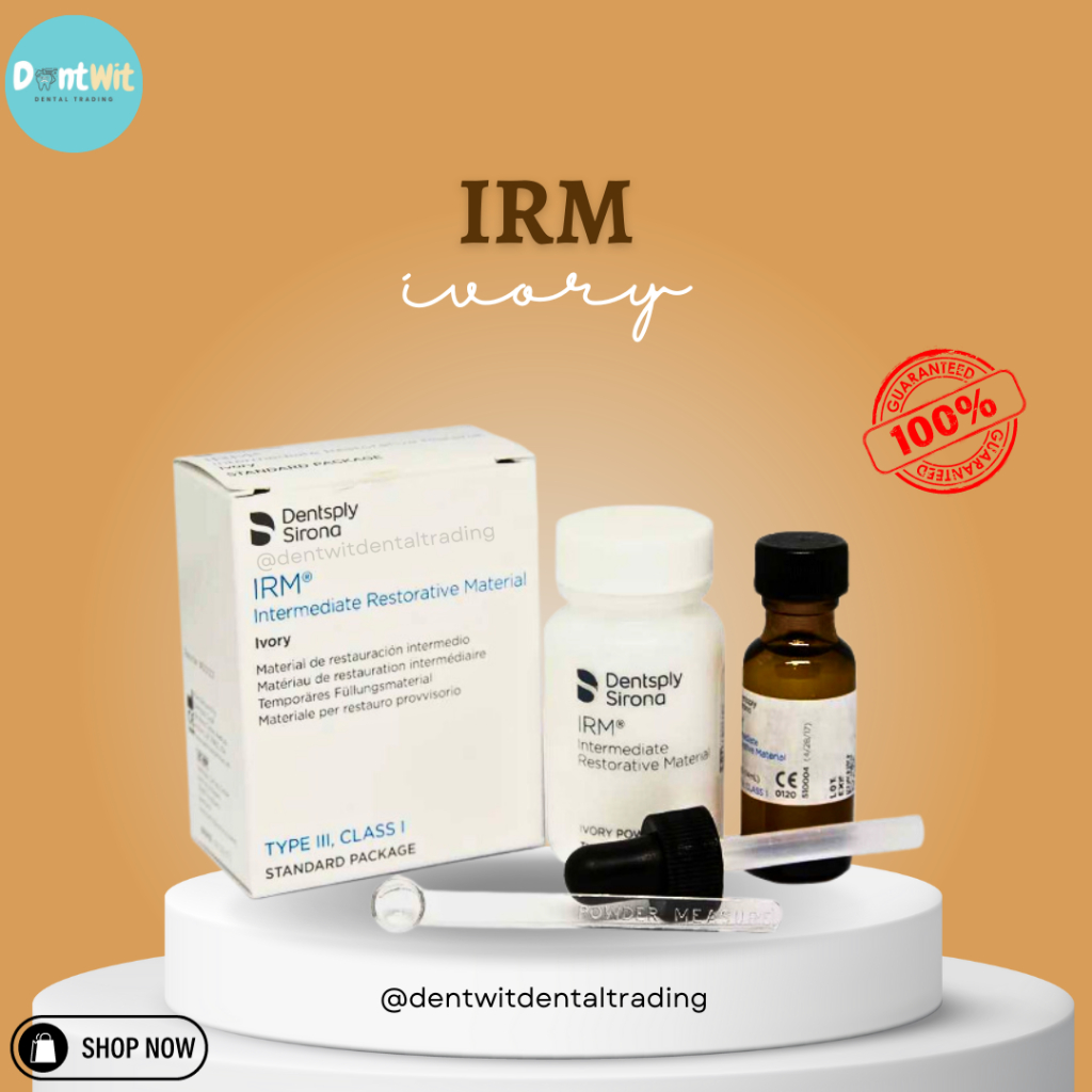 DENTSPLY INTERMEDIATE RESTORATIVE MATERIAL (IRM) Shopee Philippines