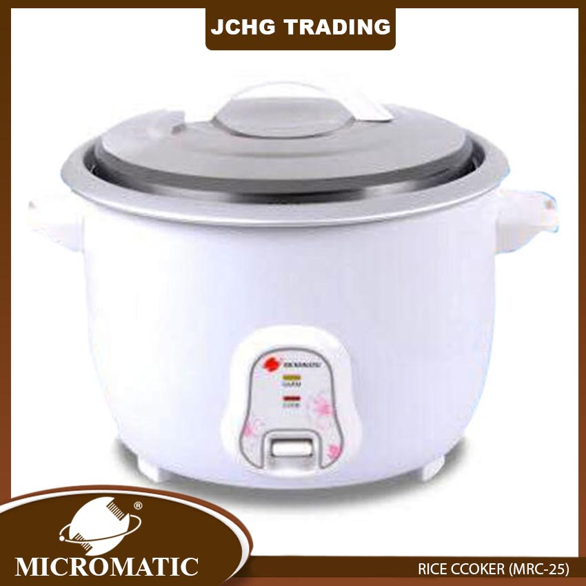 Micromatic MRC25 4.5Liters Capacity 25 Cups Heavy Duty Rice Cooker