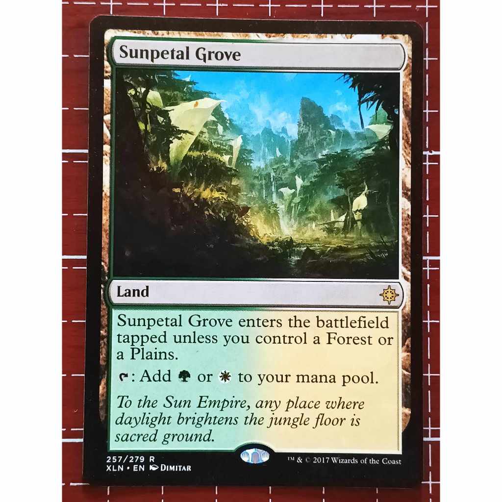 Sunpetal Grove - Ixalan (XLN) Magic The Gathering | Shopee Philippines