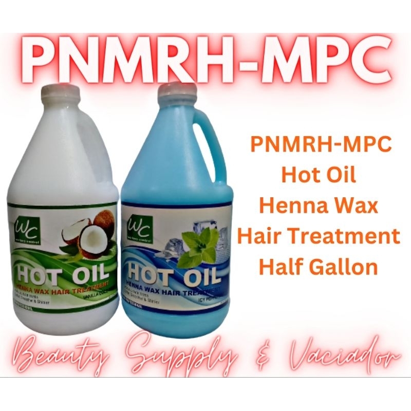 PNMRH-MPC Hot Oil Henna Wax Hair Treatment Half Gallon (Vanilla Coco