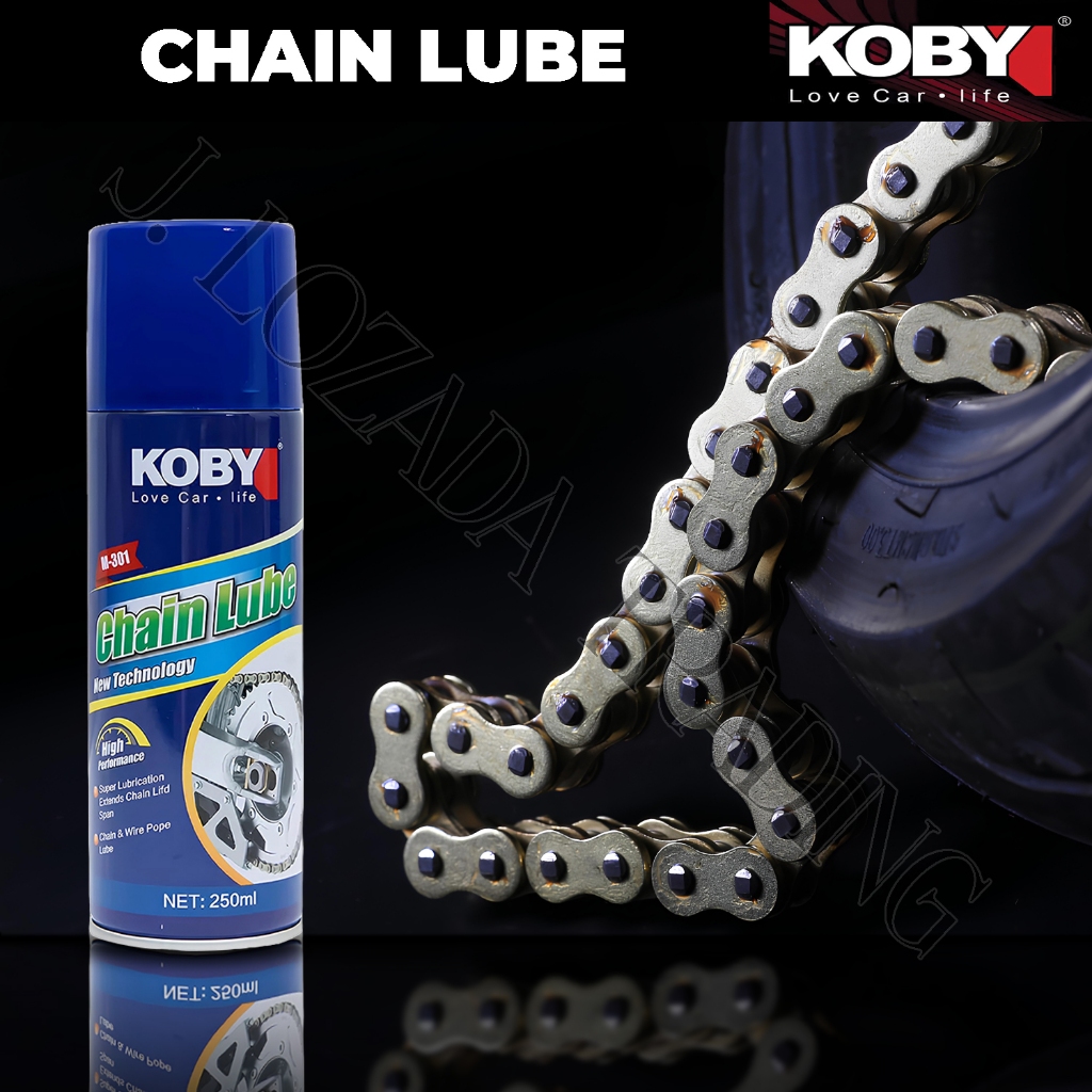 KOBY CHAIN LUBE NEW TECHNOLOGY HIGH PERFORMANCE Shopee Philippines