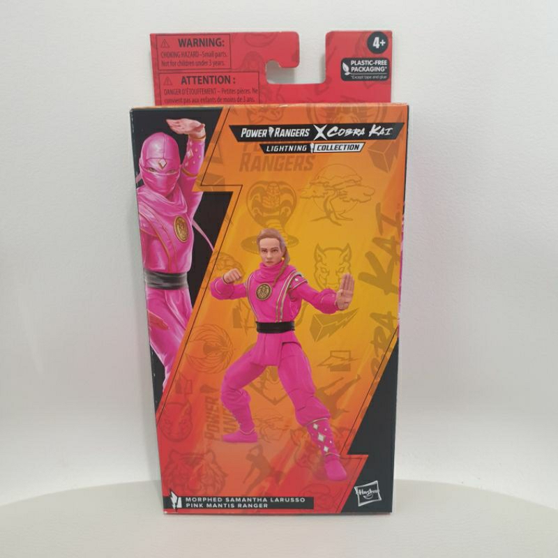 MORPHED SAMANTHA LARUSSO PINK MANTIS RANGER Power Rangers x Cobra Kai ...