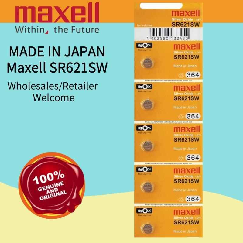 Pile Sr621sw 10 Pile Maxell 364 SR621SW Leroy Merlin Watch Battery