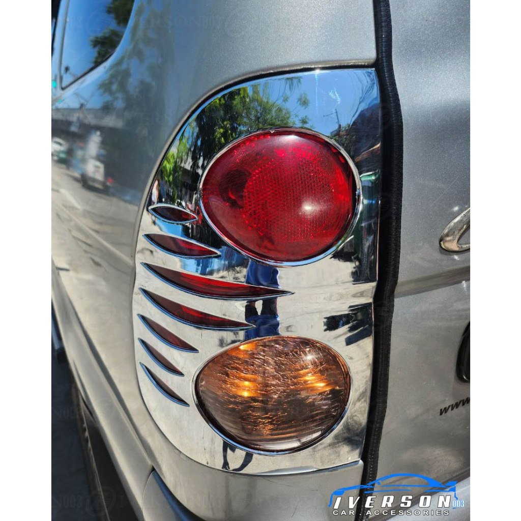 Chrome Tail Light Tail Lamp Cover for Isuzu Crosswind Shopee Philippines