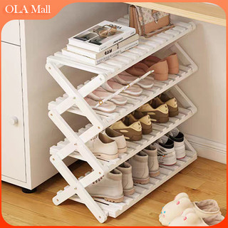 OLA 5 Layer Shoe Rack slipper rack Storage Stand dormitory stainless ...