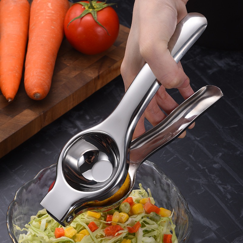 Manual Hand Press Lemon Squeezer Stainless Steel Juicer Orange Citrus ...