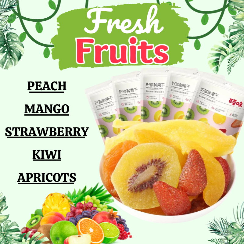 Fresh dried fruit mixed 5 types Assorted Dried Fruits Sugarfree keeps