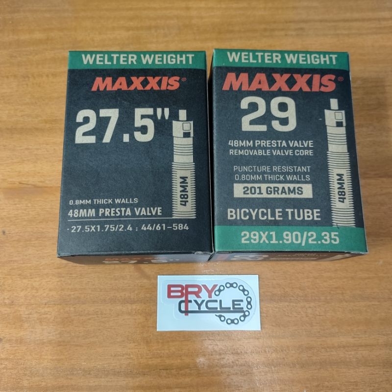 Maxxis inner tube 27.5/29er PRESTA/SCHRADER valve Shopee Philippines