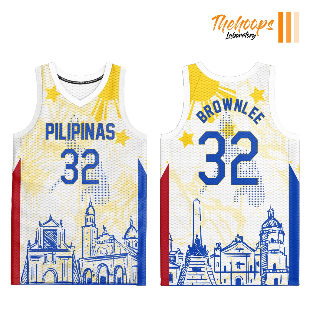 THL x Gilas Pilipinas Gold Concept Basketball Jersey Full Sublimation ...