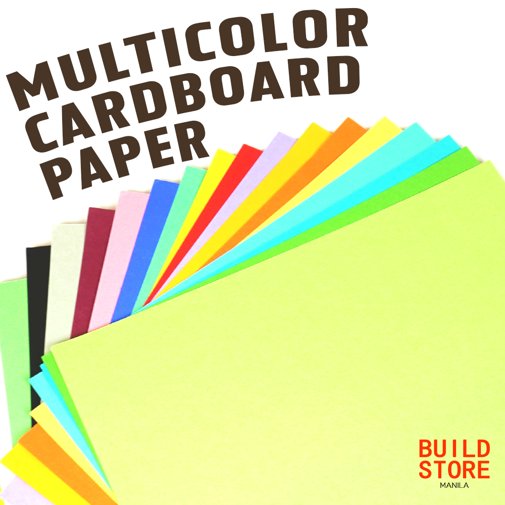 60 pcs Cardboard Paper Set A4 Multicolor 180 GSM Kraft Paper Art Paper DIY Paper Arts Crafts