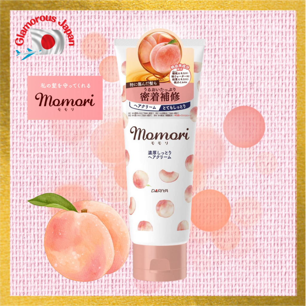 MOMORI Dariya Peach Moisturizing Hair Cream Treatment 150g【Direct from ...
