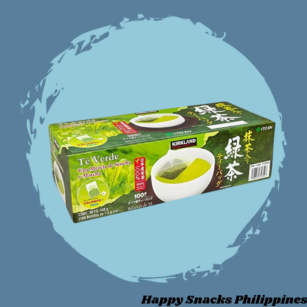 Kirkland Signature Japanese Green Tea 100ct Tea Bags Shopee Philippines
