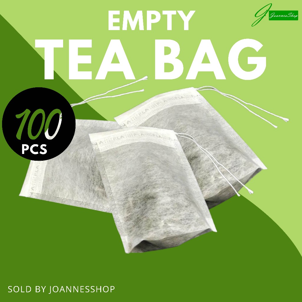 EMPTY TEABAG WITH STRING TEA BAGS [TEABAGS] Shopee Philippines