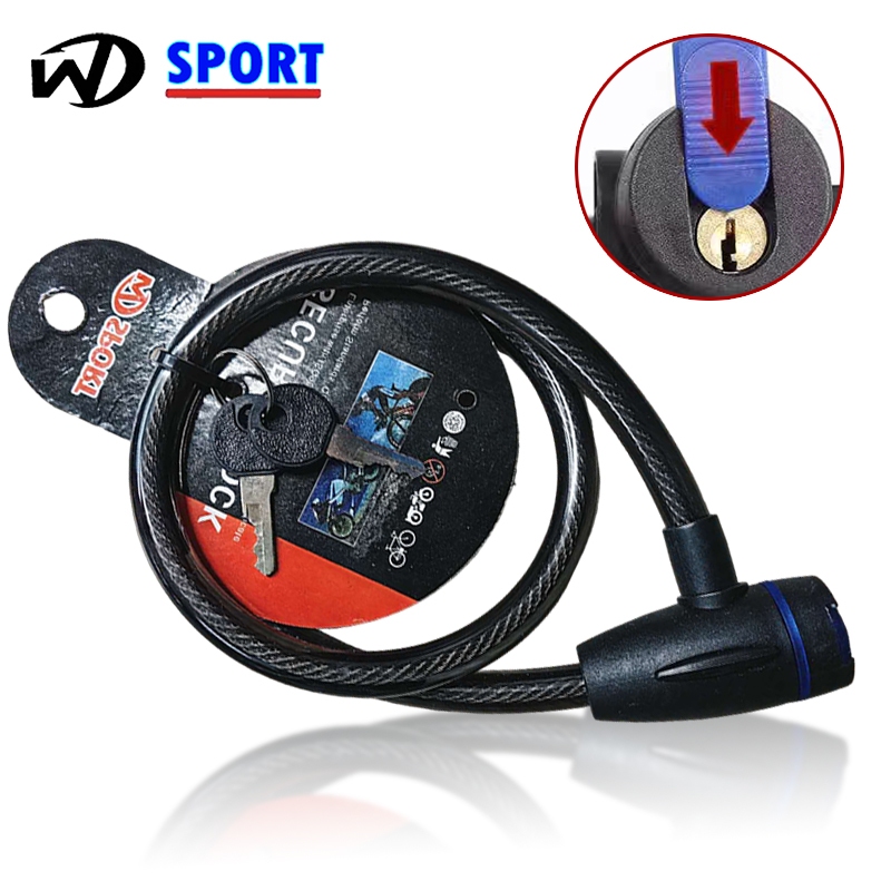 WD universal bike lock anti-theft for bicycle motorcycle security lock ...
