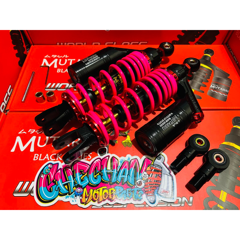 MUTARRU SHOCK MOTO GP SPORT BLACK SERIES NMAX | AEROX | PCX 285MM-305MM ...