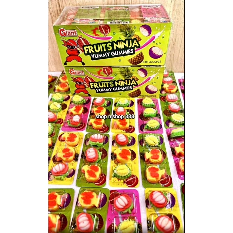 Fruits Ninja Gummy !!! 30pcs/Box Shopee Philippines