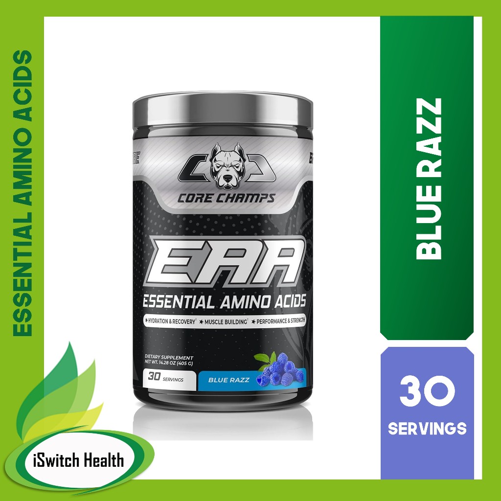 Core Champs Eaa Essential Amino Acids 30 Servings Amino Acids Muscle Growth Shopee 4159