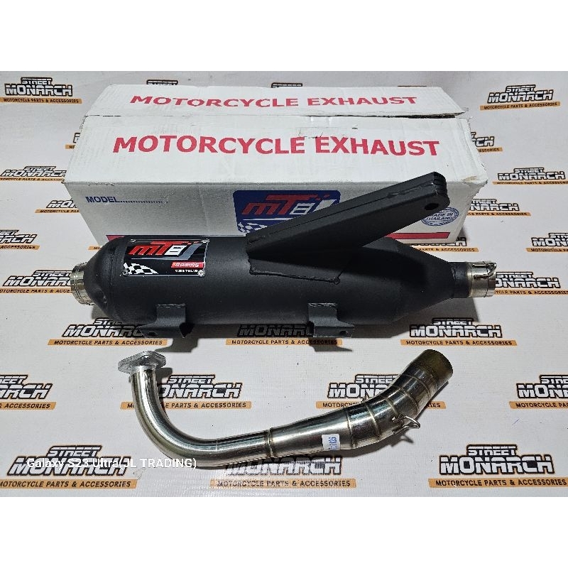 MT8 POWER PIPE FULL SYSTEM (SILVER TIP) FOR MIO I 125/M3/SOUL I 125 ...