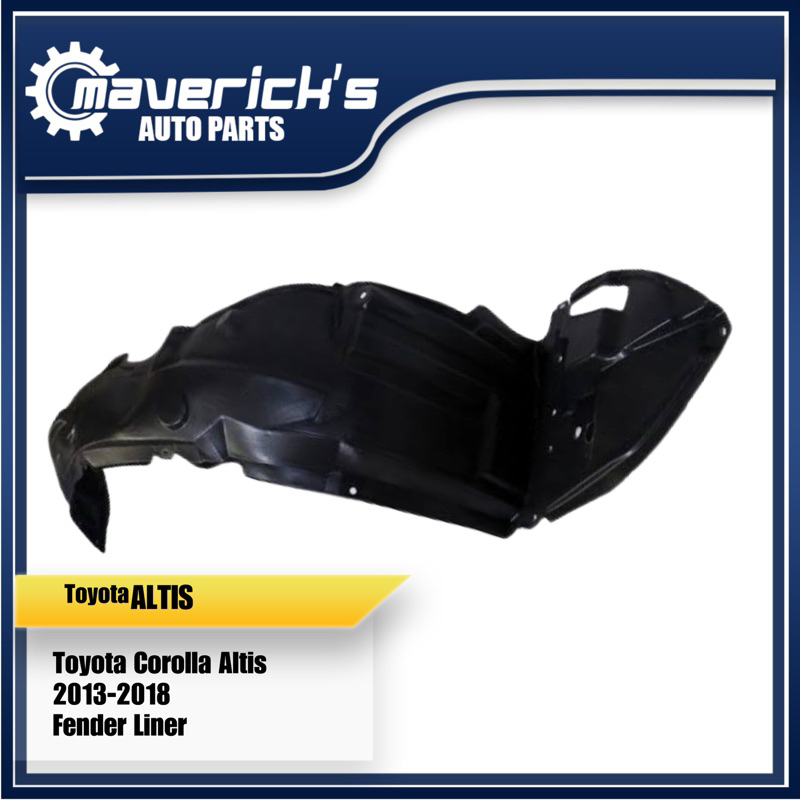 Toyota Corolla Altis (20132018) Fender Liner Shopee Philippines