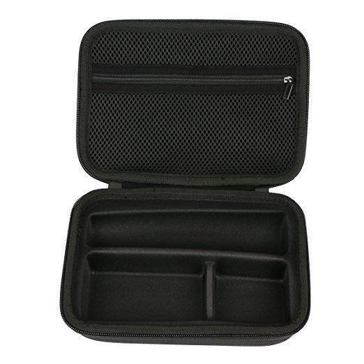Hair Clipper Travel Case – Harte Aufbewahrungstasche Für Rasierer & Zubehör, Wasserdicht, Schwarz