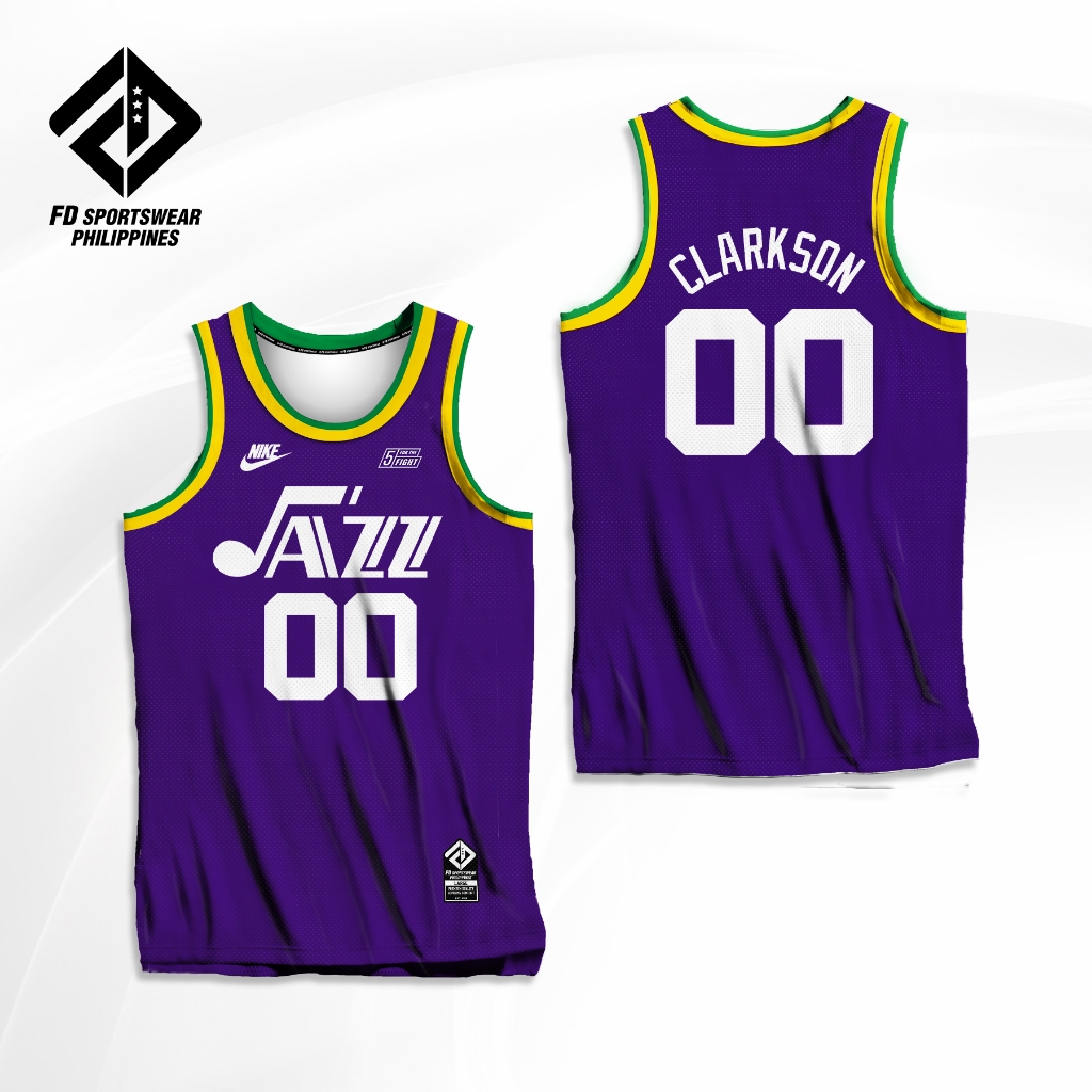 Jordan Clarkson Utah Jazz 2024 Classic Full Sublimated Jersey 