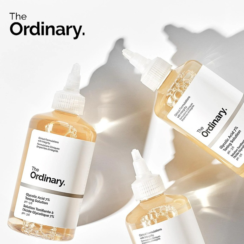 The Ordinary Glycolic Acid 7 Toning Solution Acne And Pimple Marks Remover Exfoliating Toner