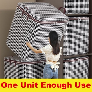 Foldable Storage Box Organizer Waterproof Storage Bag Foldable Steel Shelf  For Quilt Clothes