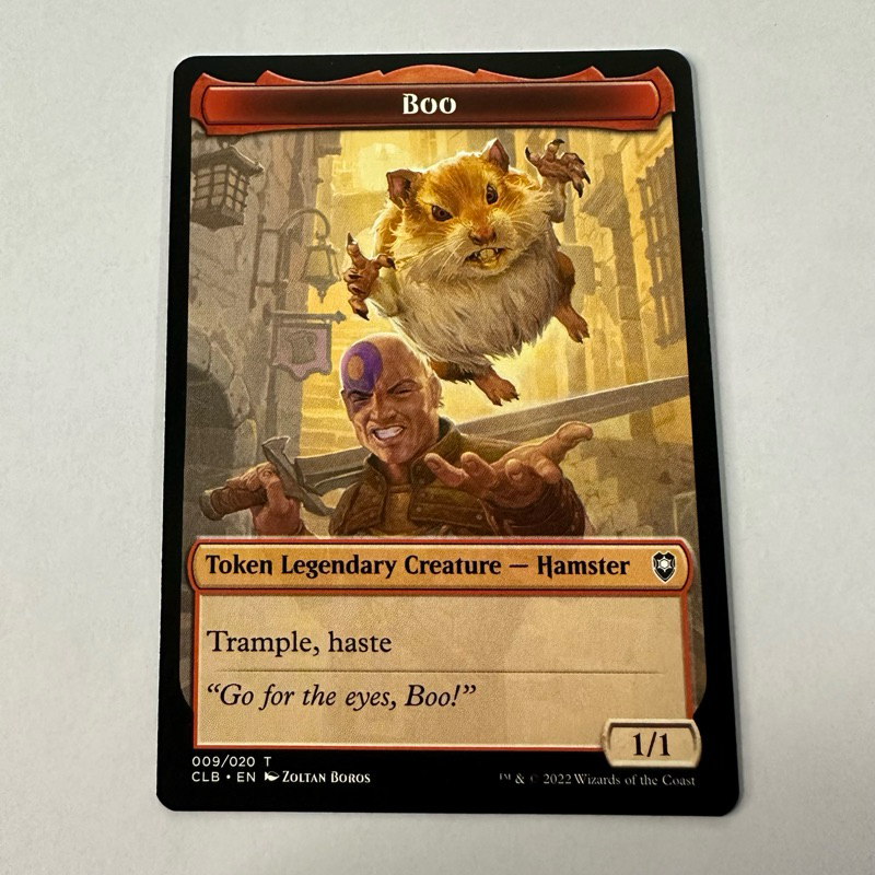 BOO 009/020 TOKEN | CLB BATTLE FOR BALDUR’S GATE | MTG MAGIC THE ...