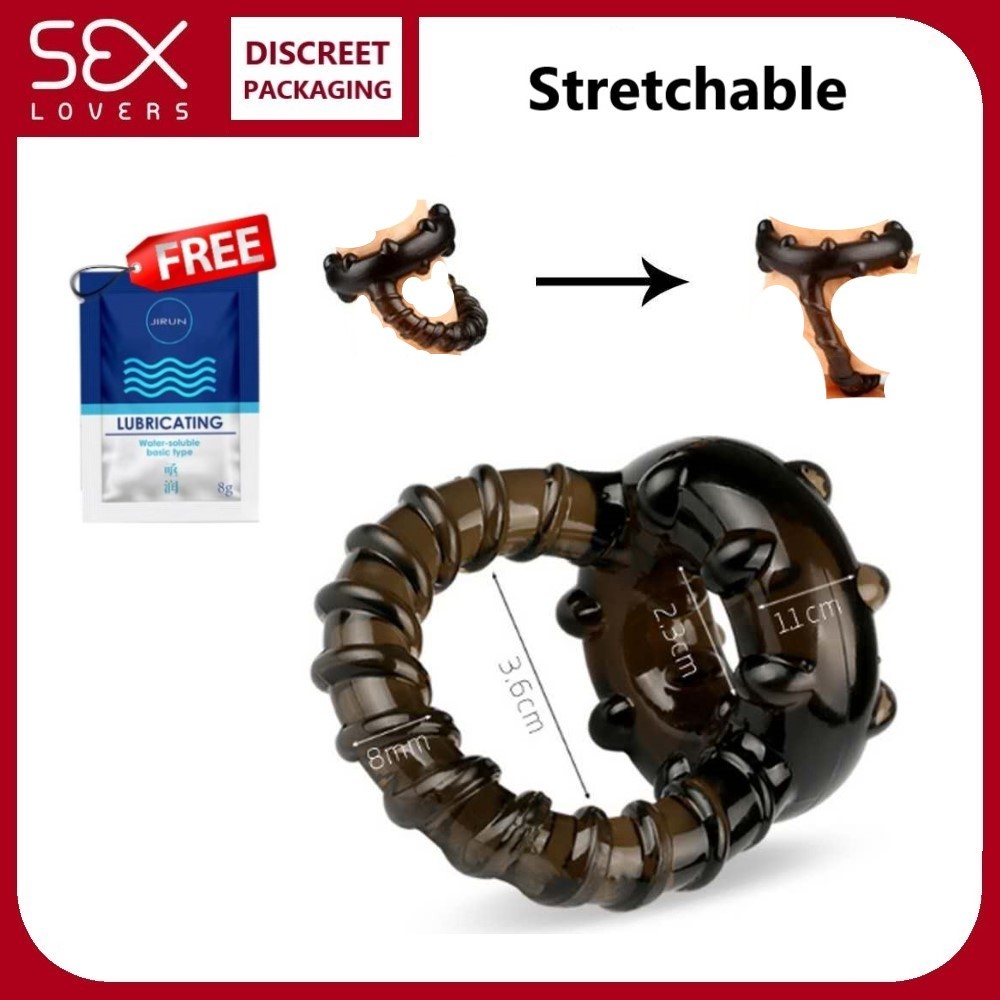 Soft Silicone Cock Ring Thread Delay Ejaculation Adult Sex Toys For Men |  Shopee Philippines