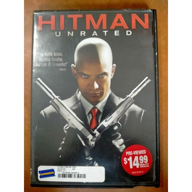 Hitman Original Dvd Region 1 (US region) | Shopee Philippines