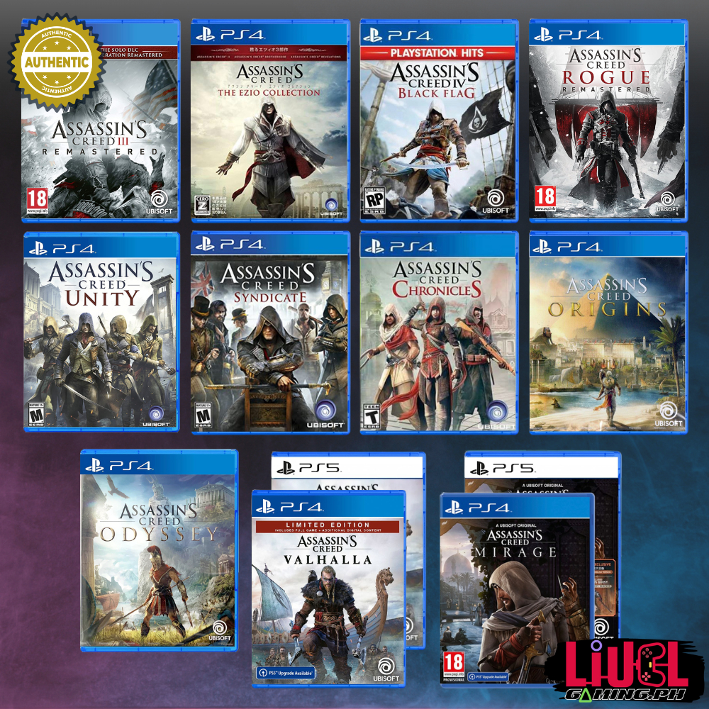 Assassin's creed best sale for ps4