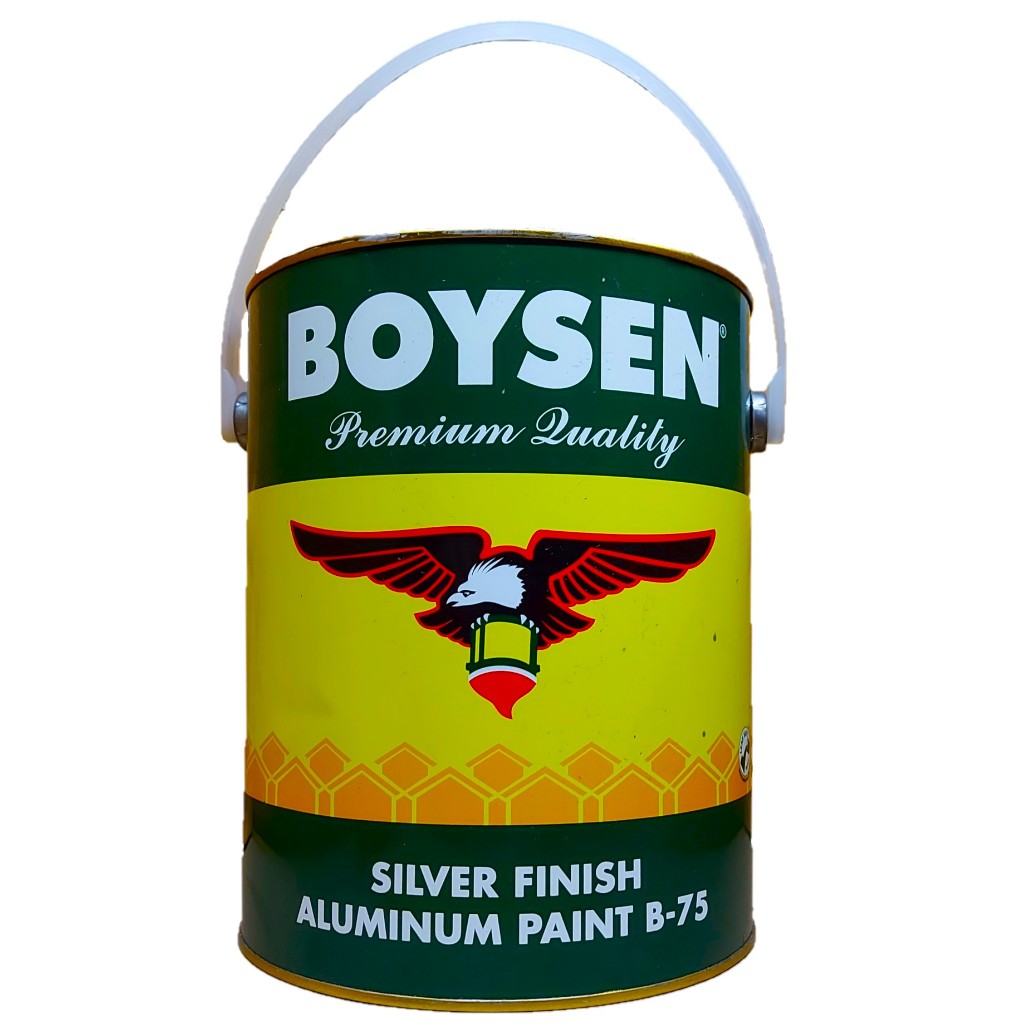 Boysen Silver Finish Aluminum Paint B75 4L Shopee Philippines