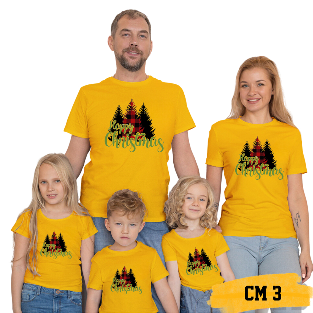 CUSTOMIZED HOLIDAYS FAMILY TSHIRTS (SOLD PER PIECE ONLY) HAPPY NEW YEAR