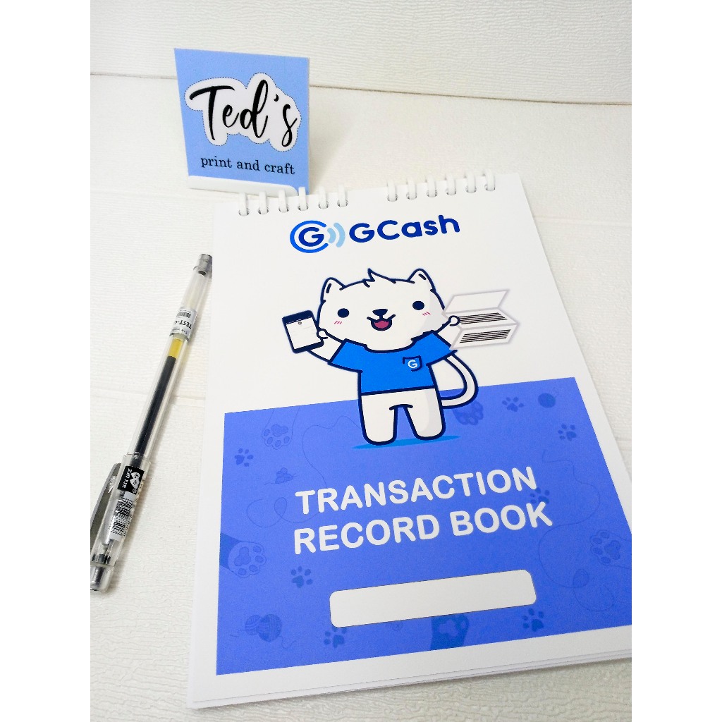 Gcash And Load Transaction Record Notebook Tracker Signage Rate Chart By Tedsprintandcraft 8814