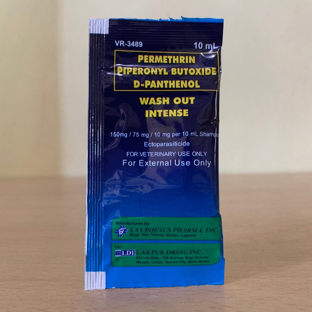 WASH OUT INTENSE SHAMPOO 10ml (1 sachet) Shopee Philippines
