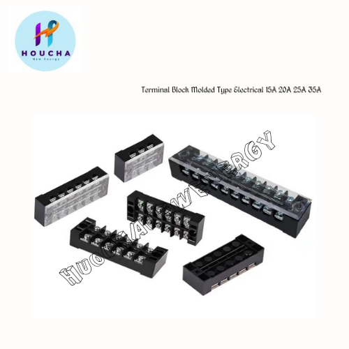 Terminal Block 15A 20A 25A 35A Molded Type Electrical | Shopee Philippines