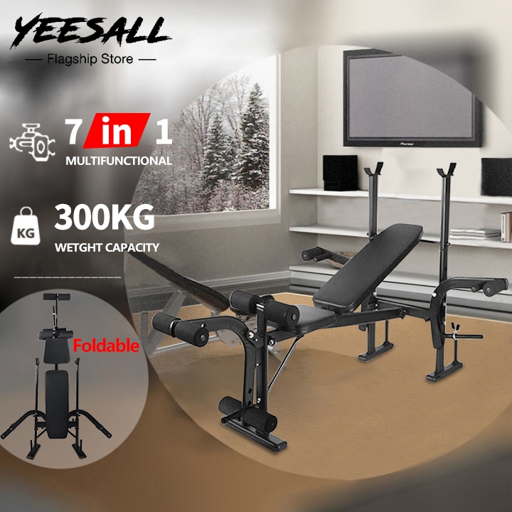 Weight Bench Press Multifunctional Weightlifting Bed Bench Press