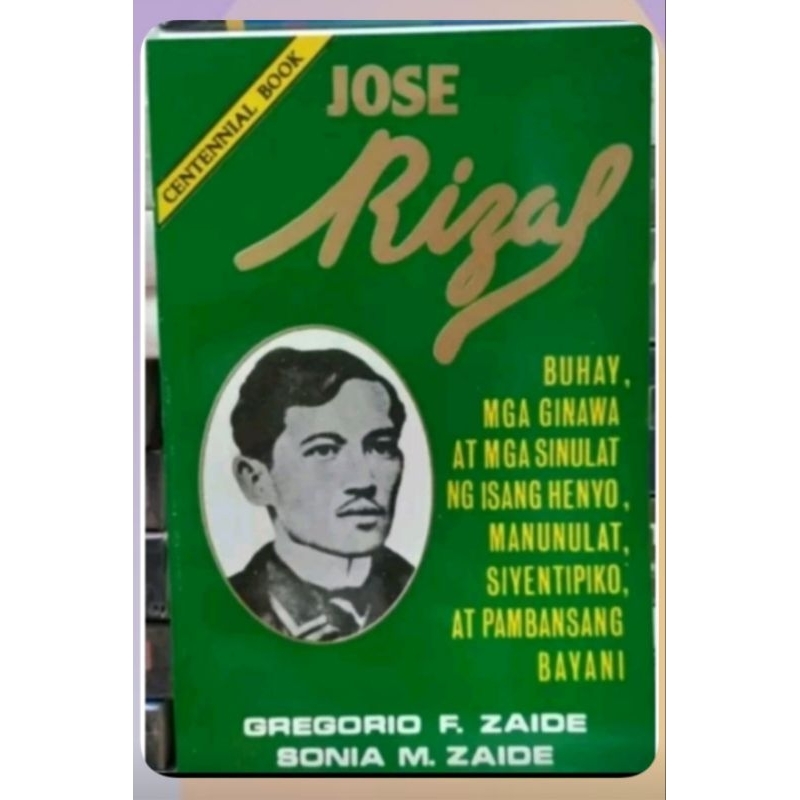 JOSE RIZAL (Tagalog Version) by Zaide | Shopee Philippines